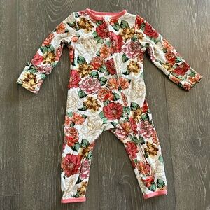 Free Birders Baby Girl Bamboo Pajamas